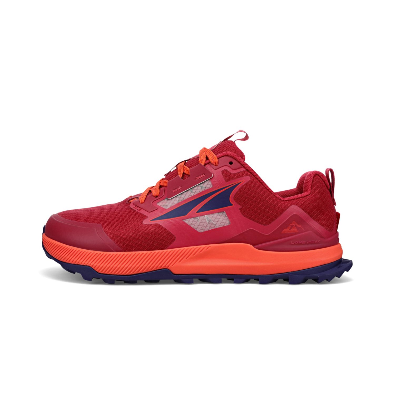 Altra Lone Peak 7 Women's Trail Running Shoes Dark Red | South Africa-62048519